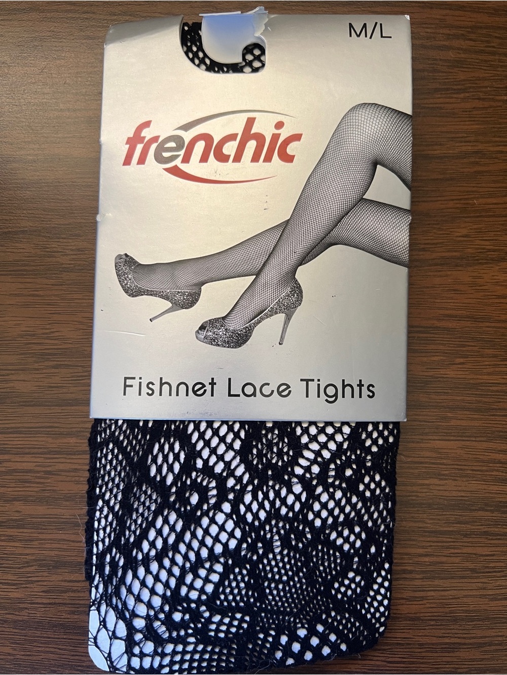 NWT Frenchic Fishnet Lace Tights- Size M/L